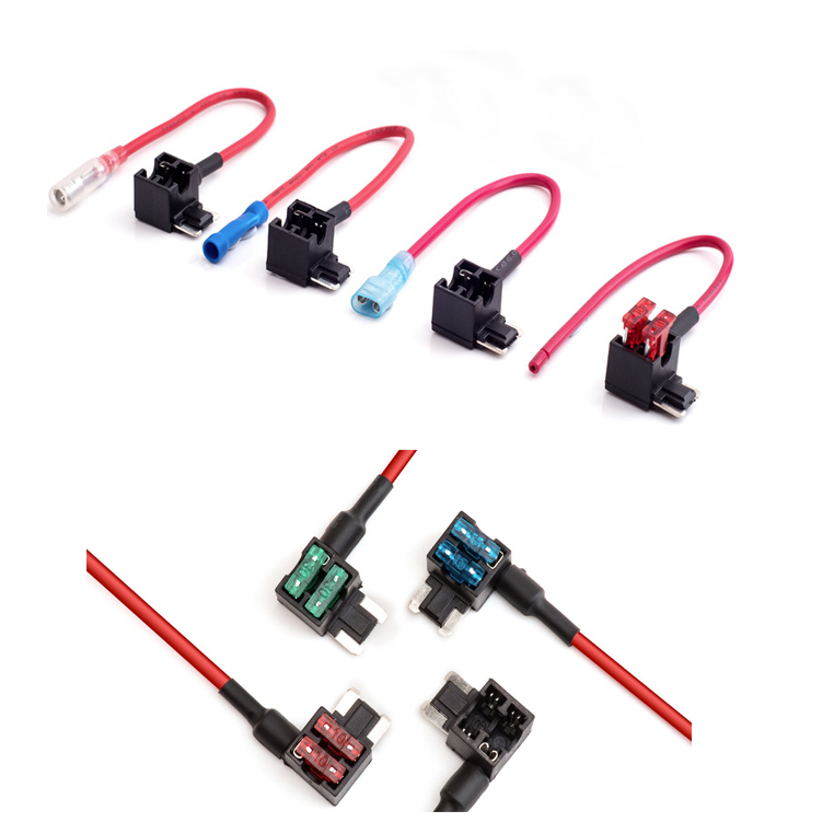 迷你平腳保險絲取電器，低背插片取電器 FKY-Q03